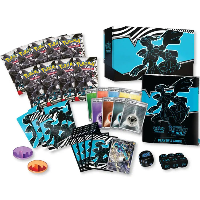 Pokemon TCG 美版SV10.5 Black Bolt Elite Trainer Box | HobbyX Store