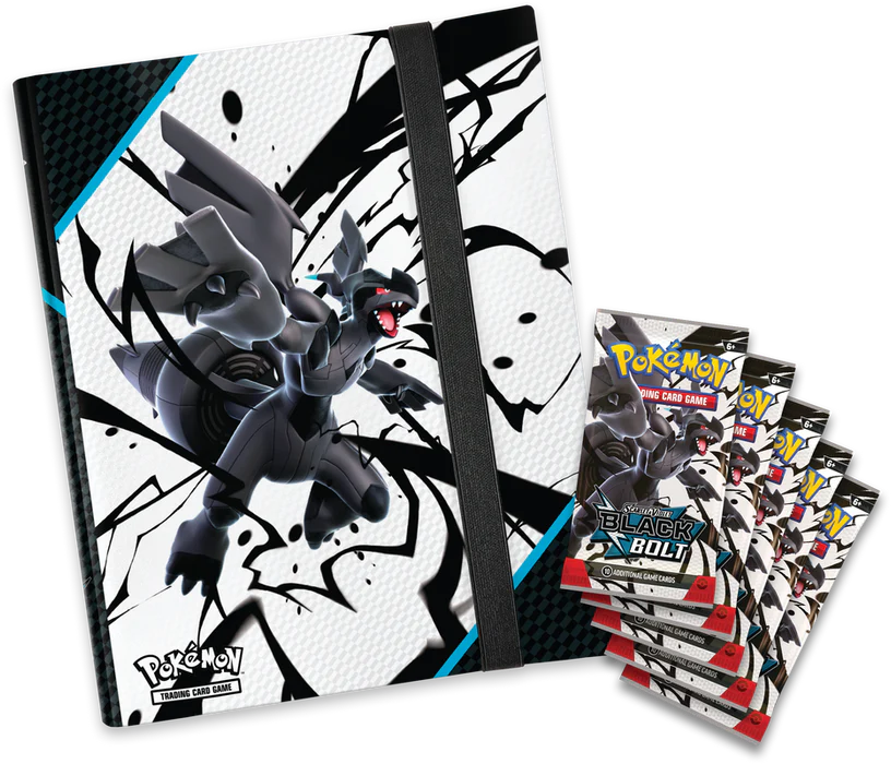 Pokemon TCG 美版 SV10.5 Black Bolt Binder Collection