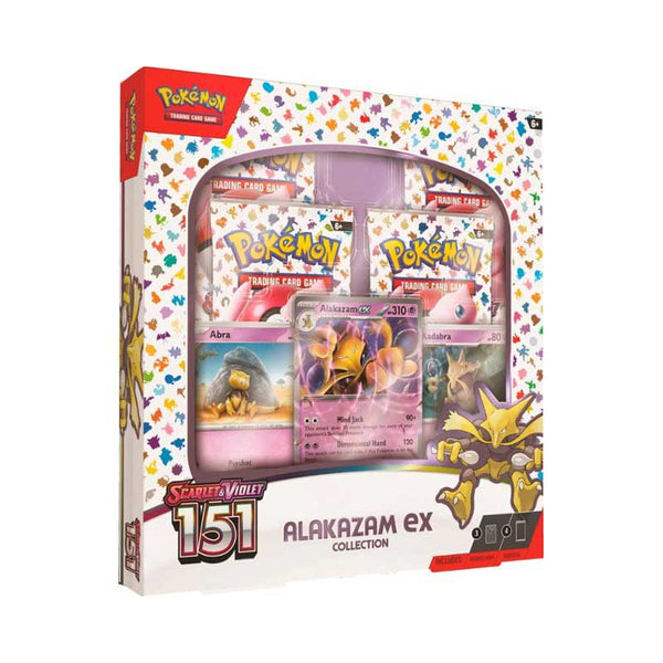 Pokemon TCG 美版 SV3.5 SCARLET & VIOLET: 151 Alakazam EX Collection Box ...