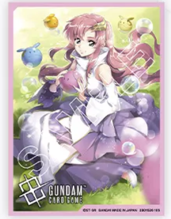 Bandai Gundam Card Game 高達卡牌遊戲 日版 Official Card Sleeve 01 (4TYPES) 高達卡牌遊戲 官方卡套 第一彈