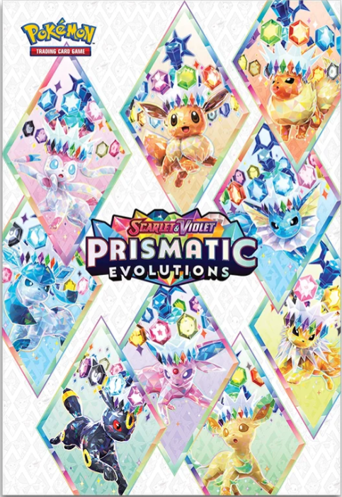 Pokemon TCG 美版 151 & prismatic evolutions poster collection poster