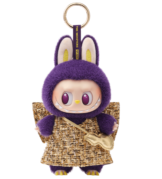 LABUBU x PRONOUNCE - WINGS OF FORTUNE 搪膠毛絨吊卡