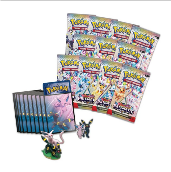 Pokemon TCG 美版 SV8.5 Prismatic Evolutions Figure Collection