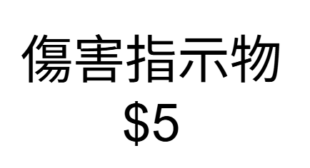 傷害指示物+異常狀態硬幣