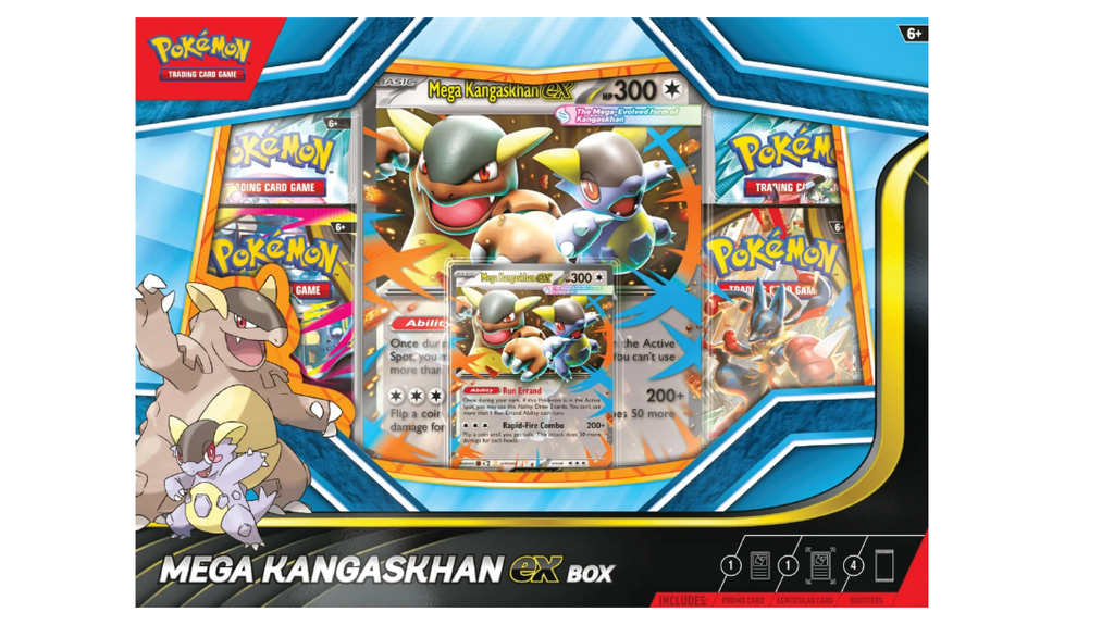 Pokemon TCG 美版 Mega Kangaskhan ex box