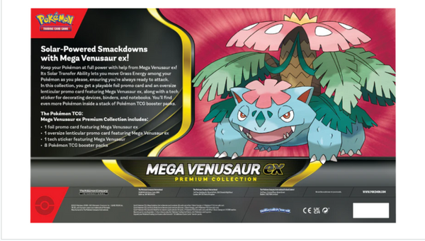 Pokemon TCG 美版 Mega Venusaur ex Premium Collection