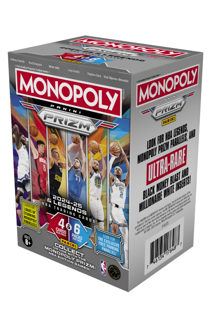 2024-25 Panini Prizm Monopoly Basketball Blaster Box