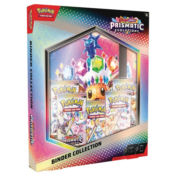 「預訂」Pokemon TCG 美版 SV8.5 SCARLET & VIOLET Prismatic Evolutions Binder Collection