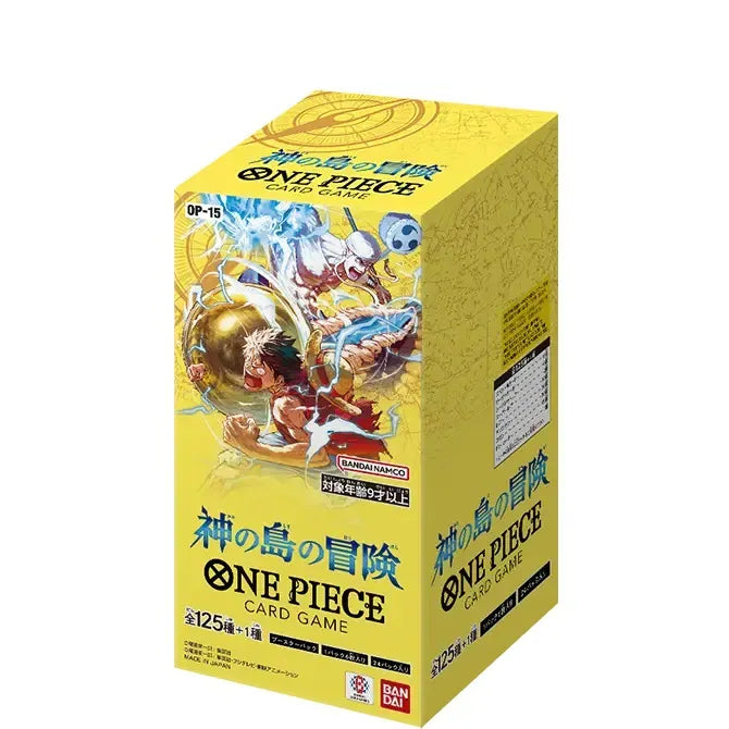 ONE PIECE CARD GAME OP-15　神の島の冒険　新品未開封 One Piece Card Game 日版OP-15 「神の島の冒険」 補充包| HobbyX