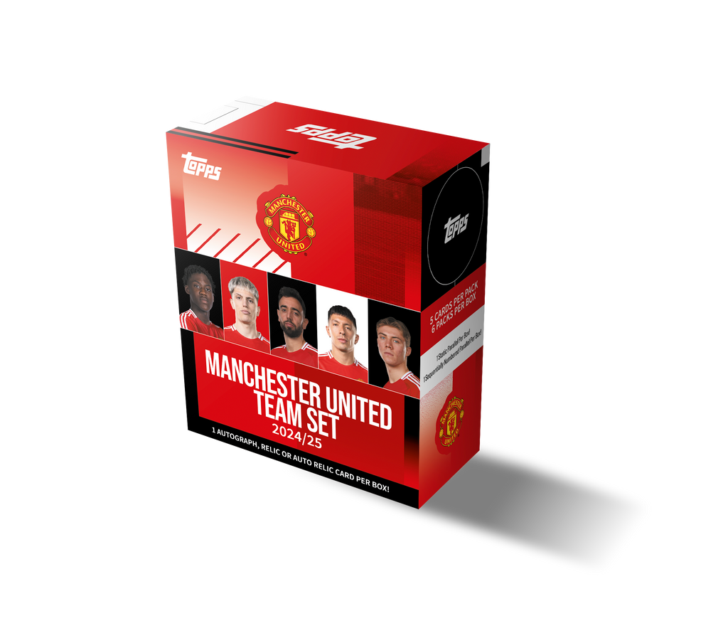 2024/25 Topps Manchester United Team Set Box