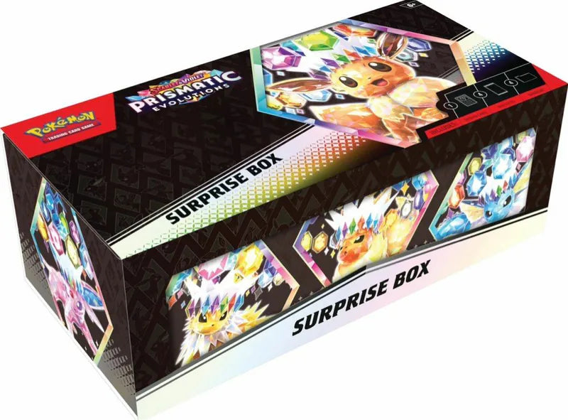 「預訂」Pokemon TCG 美版 SV8.5 SCARLET & VIOLET Prismatic Evolutions Surprise Box