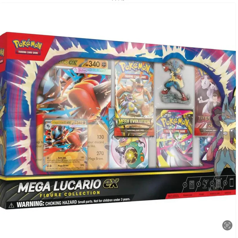Pokemon TCG 美版 Mega Lucario ex Premium Figure Collection