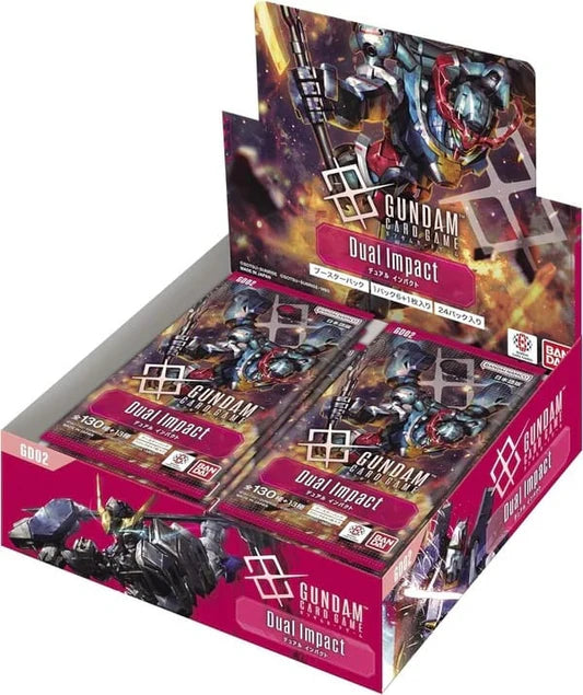 Bandai Gundam Card Game 高達卡牌遊戲 日版 GD02 Dual Impact 擴充包