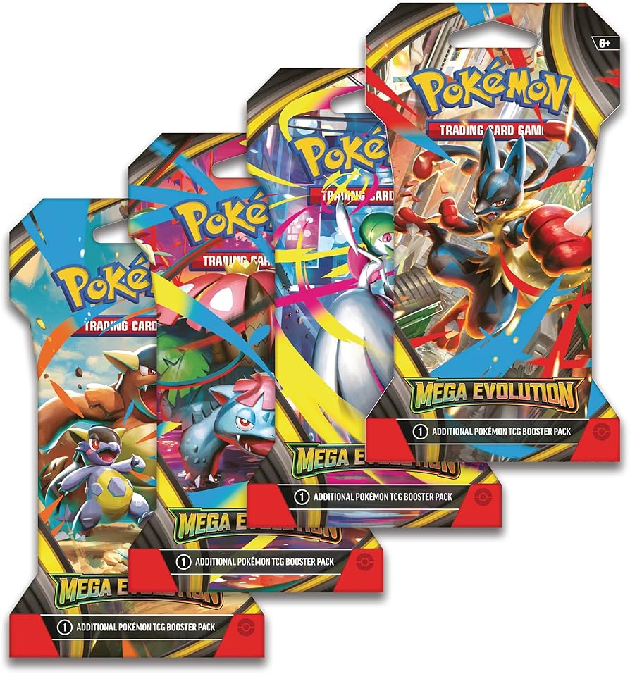 Pokemon TCG 美版 M1 Mega Evolution Sleeved Booster Pack