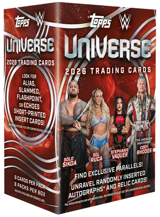 Topps WWE Universe 2026 - Value Box