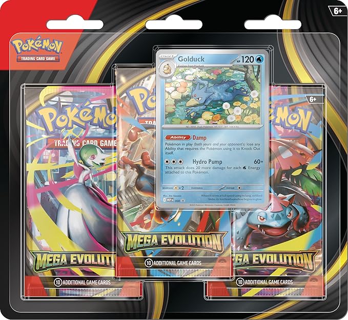 Pokemon TCG 美版 Mega Evolutions 3 Pack Booster