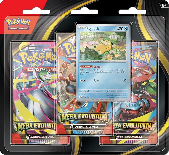 Pokemon TCG 美版 Mega Evolutions 3 Pack Booster