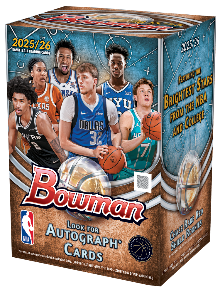 2025-26 Topps Bowman Basketball Blaster Box