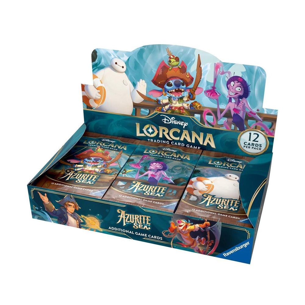 Disney Lorcana TCG Azurite Sea Booster Box