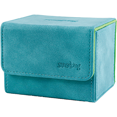 Sanseking Horizontal Single Grid PU Deck Box [Cyan]