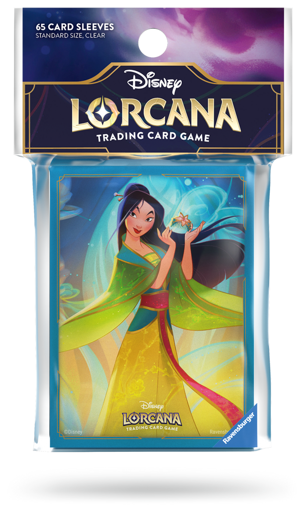 Disney Lorcana TCG Fabled Card Sleeves – Mulan