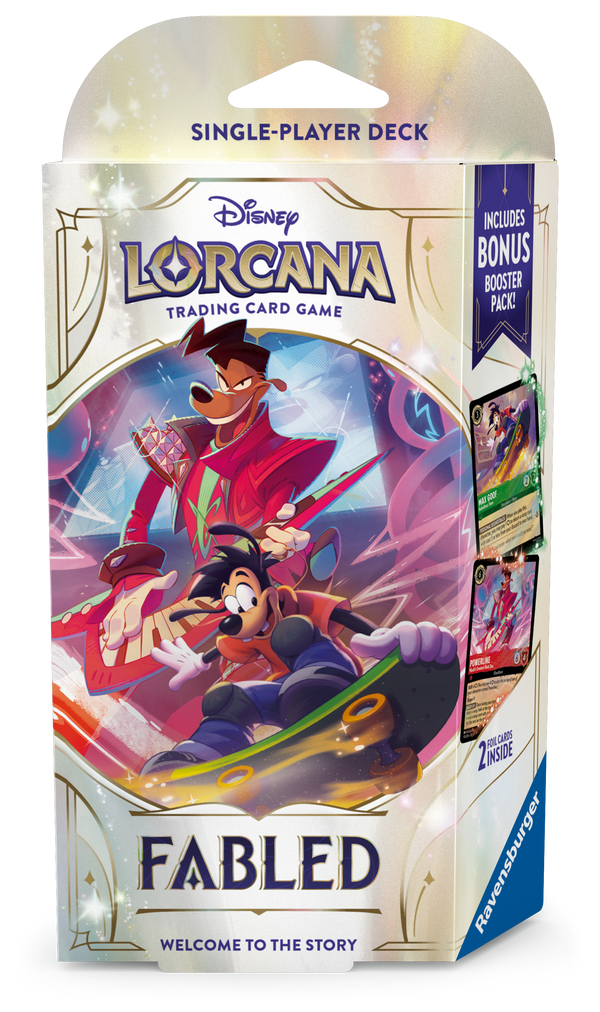 Disney Lorcana TCG Fabled Starter Deck