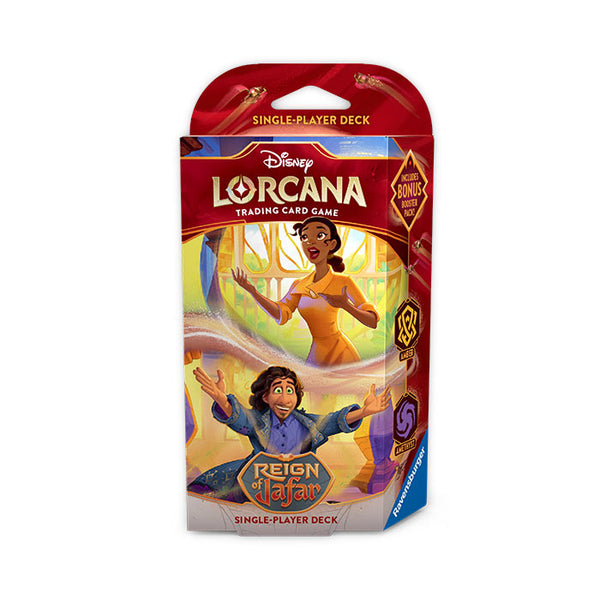 Disney Lorcana Tcg set 8-Reign of Jafar -Single Player Deck A/B