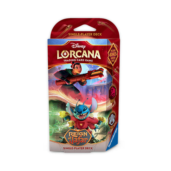 Disney Lorcana Tcg set 8-Reign of Jafar -Single Player Deck A/B