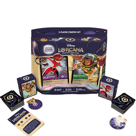 Disney Lorcana TCG Set 12 Wilds Unknown 2 Player Starter Set