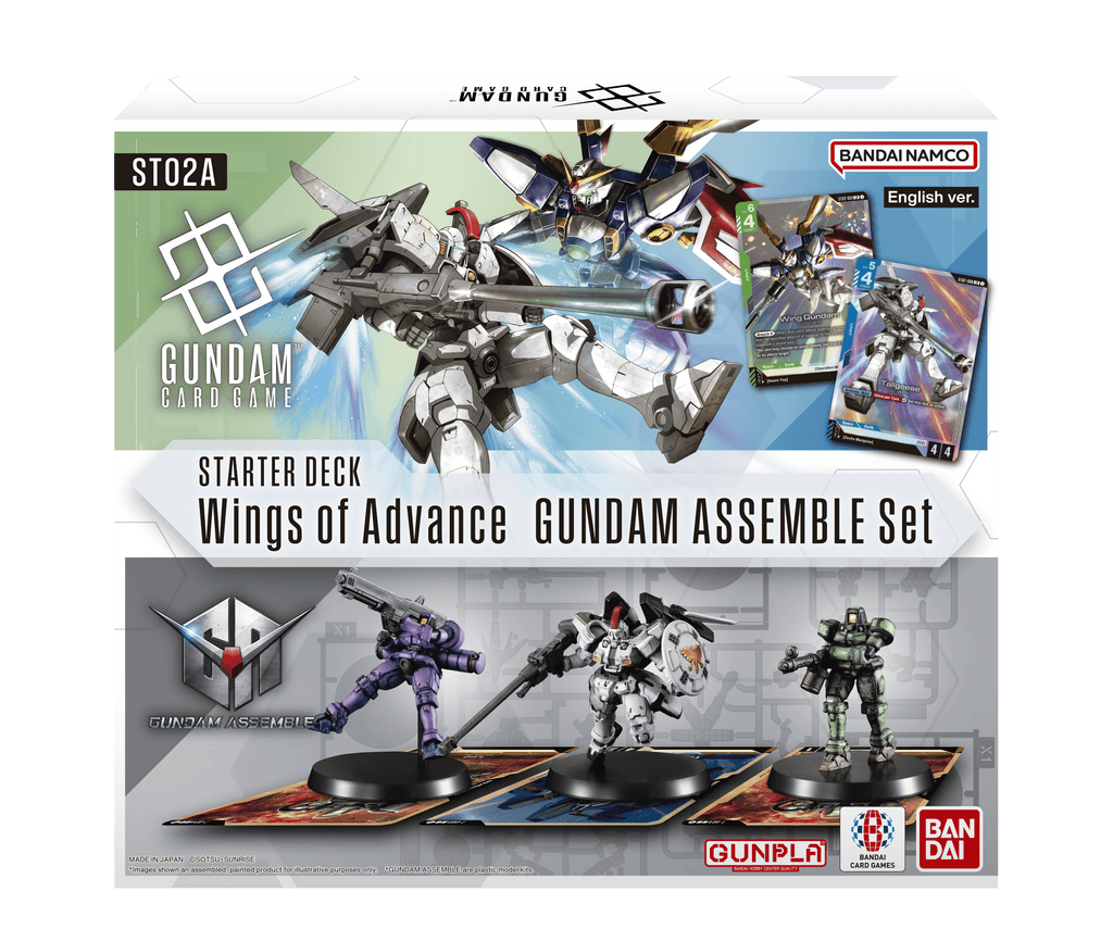 Bandai Gundam Card Game 高達卡牌遊戲 日版 起始牌組 Gundam Assemble Set - ST02A - Wings of Advance