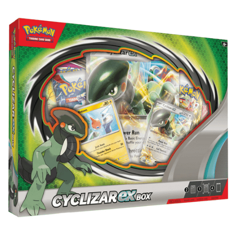 Pokemon TCG US version Cyclizar ex box