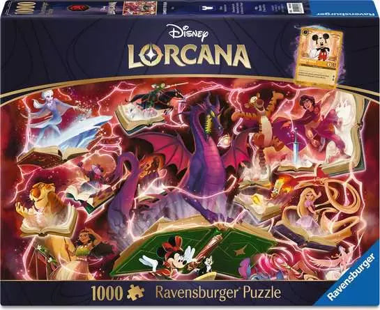 Disney Lorcana Glimmers of the Realm: Ruby 1000 Pc