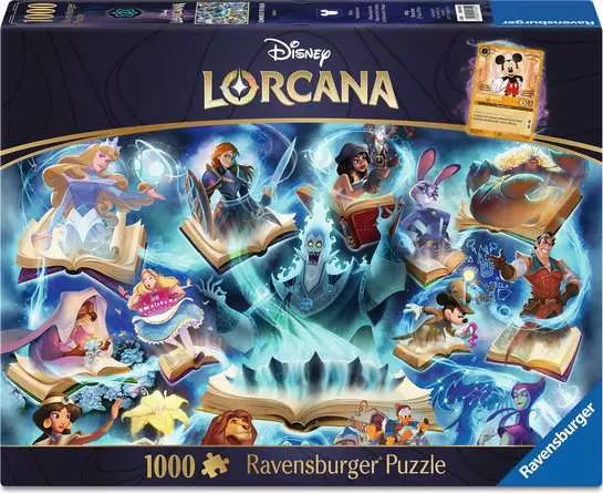 Disney Lorcana Glimmers of the Realm: Sapphire 1000 Pc