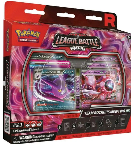 Pokemon TCG 美版 Mewtwo ex League Battle Deck