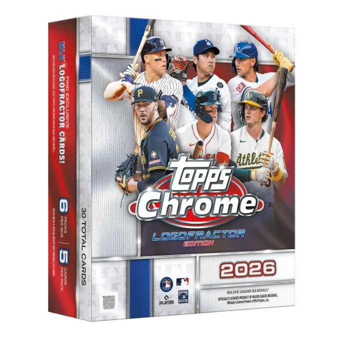 Topps Chrome Baseball 2026 - Logofractor Box