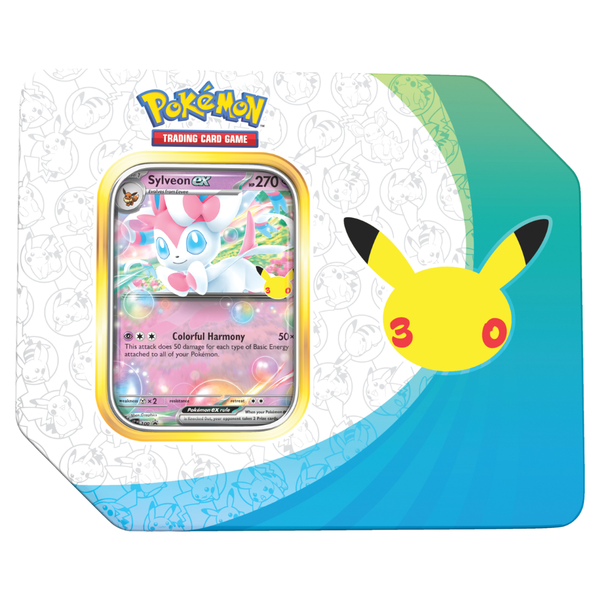 Pokemon TCG 美版 30th Celebration Big EX Tin - Sylveon ex