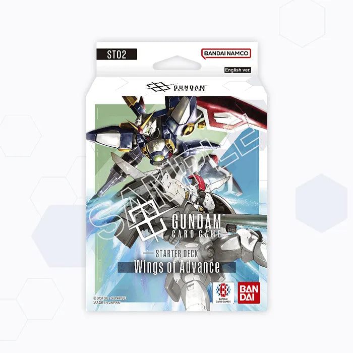 Bandai Gundam Card Game 高達卡牌遊戲 日版 起始牌組 - ST02 - Wings of Advance