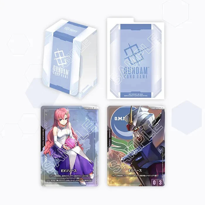 Bandai Gundam Card Game 高達卡牌遊戲 日版 Official Card Case Set 01 高達卡牌遊戲 官方卡盒套裝 第一彈