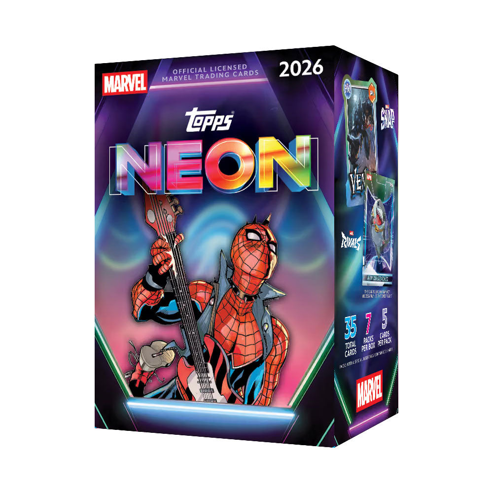 Topps Neon Marvel 2026 - Value Box