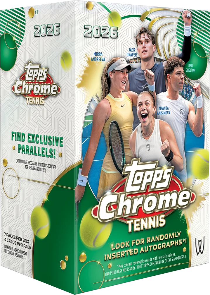 Topps Chrome® Tennis 2026 - Value Box
