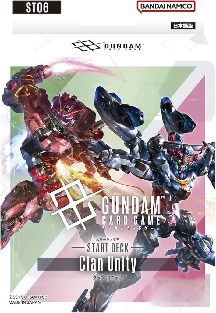 Bandai Gundam Card Game 高達卡牌遊戲 日版 起始牌組 - ST06 - Clan Unity