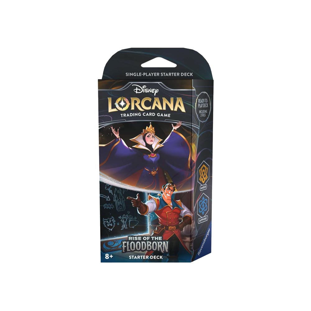 Disney Lorcana TCG The Chapter 2 Rise of the Floodborn Starter Deck |  HobbyX Store