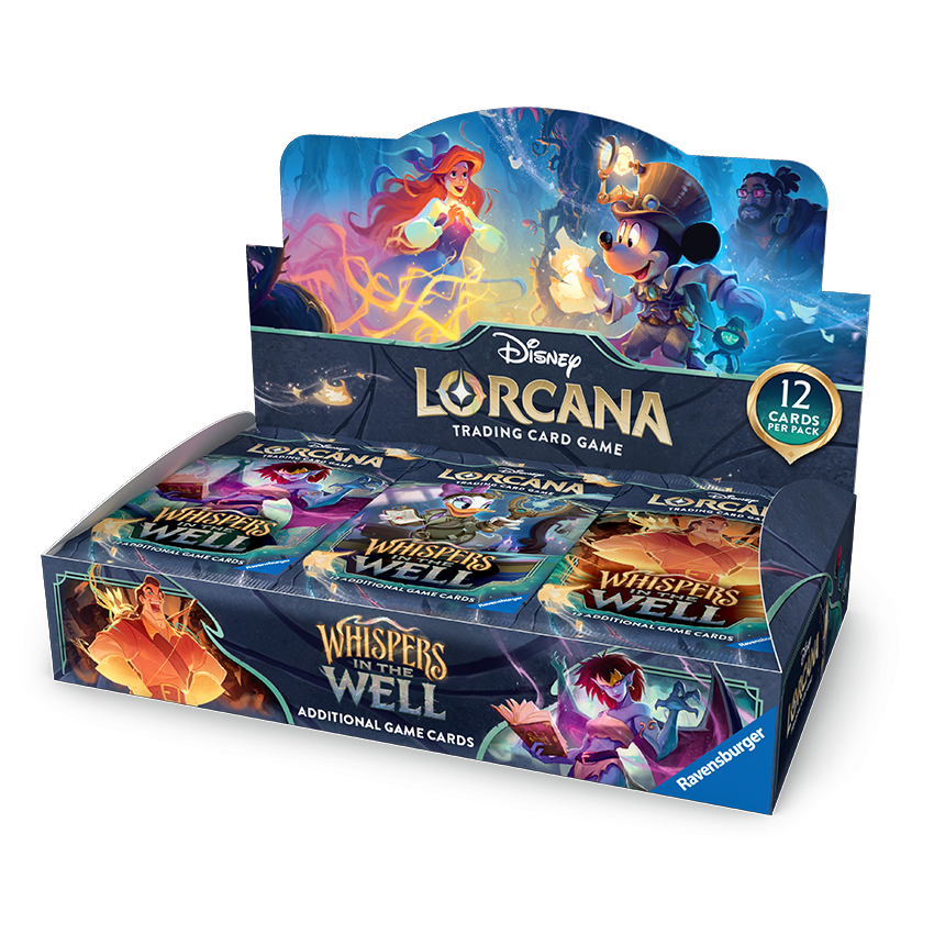 Disney Lorcana TCG Whisper in the well Booster Box