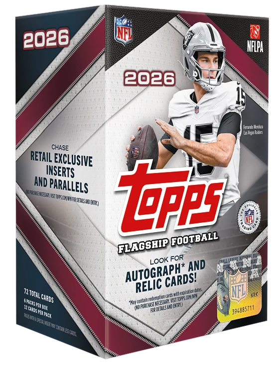 Topps NFL Flagship Football 2026 - Value Box