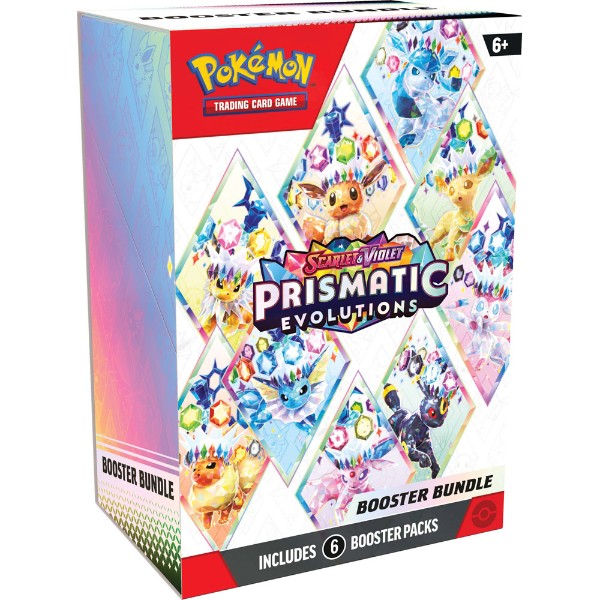 「預訂」Pokemon TCG 美版 SV8.5 SCARLET & VIOLET Prismatic Evolutions Booster Bundle