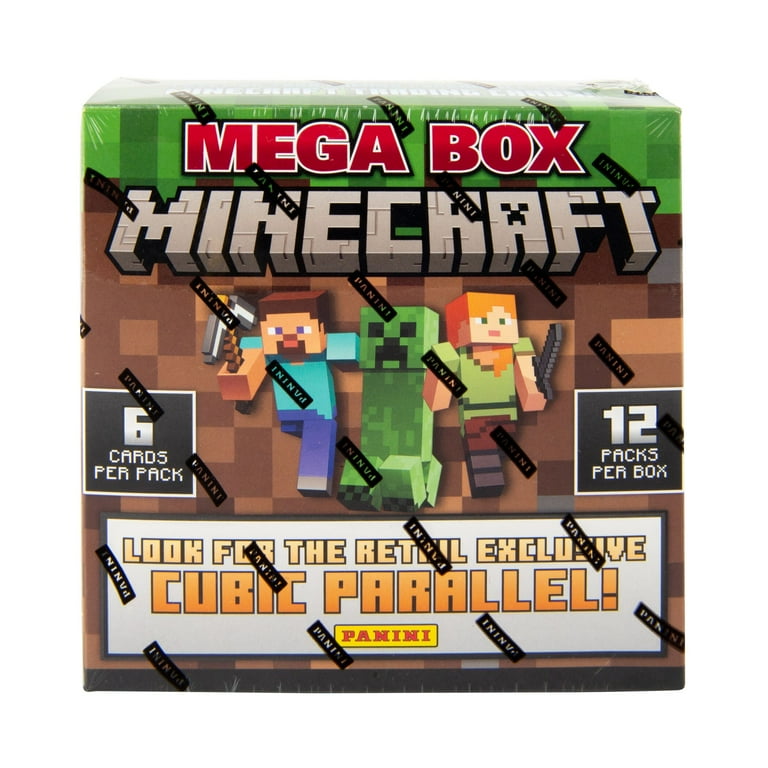 2024 Panini Trading Card Games Minecraft 15th Anniversary Mega Box