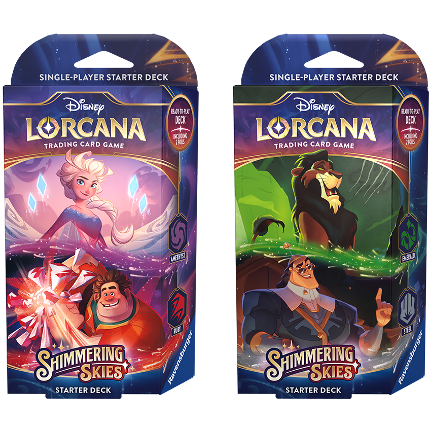 Disney Lorcana: Shimmering Skies Starter Deck