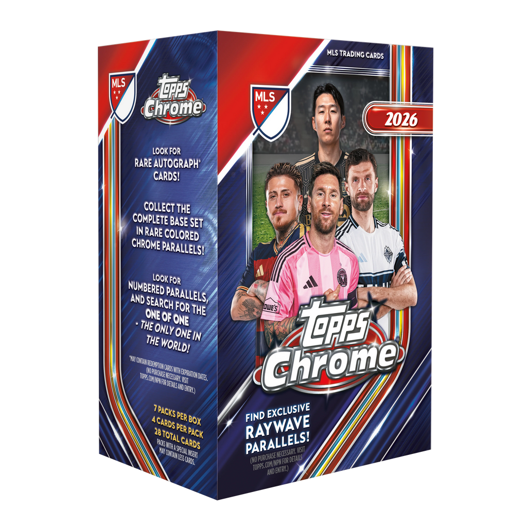 Topps Chrome® Major League Soccer 2026 - Value Box