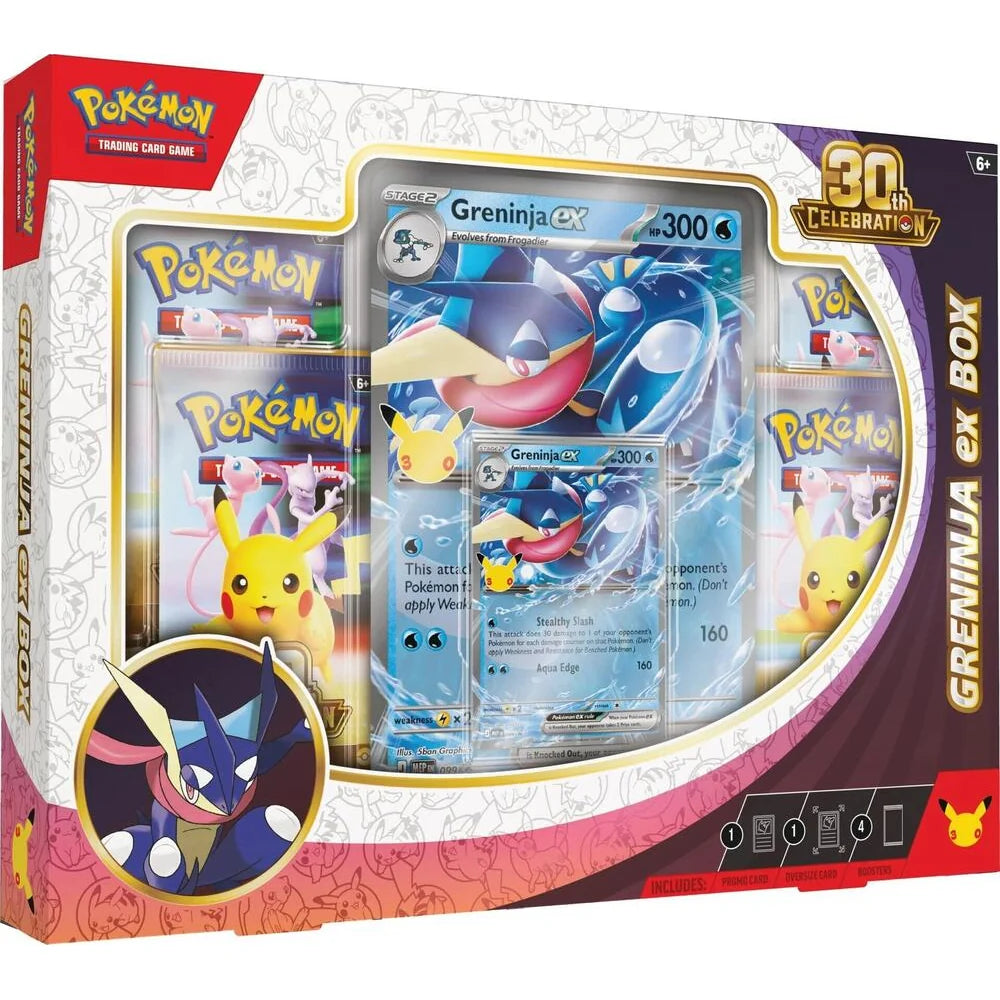 Pokemon TCG 美版 30th Celebration Greninja ex Box