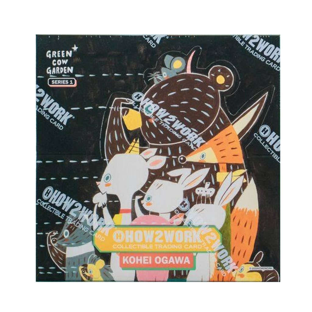 HOW2WORK Collectible Trading Cards (CTC) - GREEN COW SERIES 1(Box)